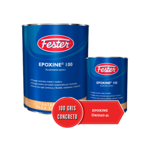 Unidad de Fester Epoxine 100 Gris Concreto
