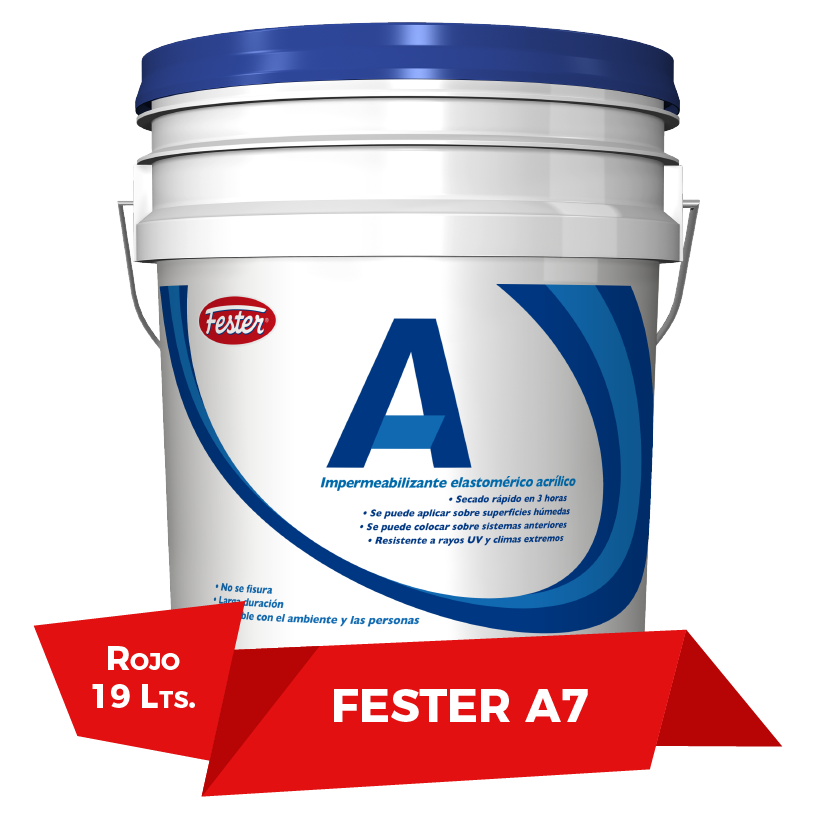 Fester A7 Rojo acrílico