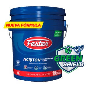 Impermeabilizante Fester Acriton Green-Shield Fachadas